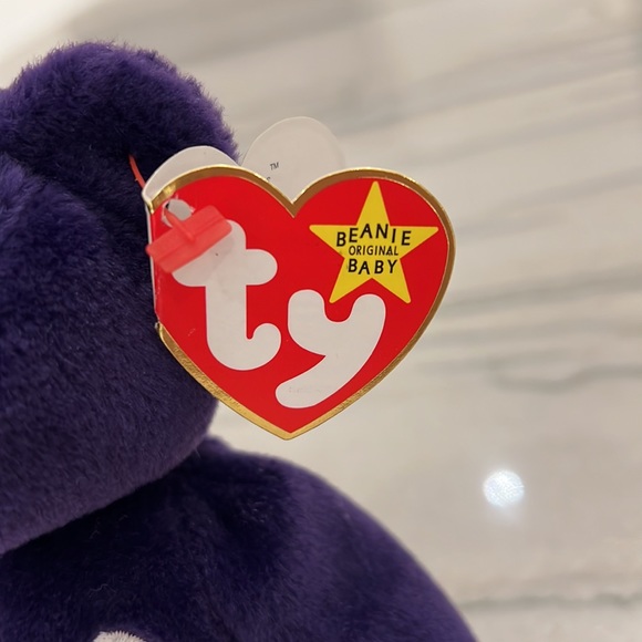 NWT Ty Beanie Baby - PRINCESS Diana Bear 1997 RARE & RETIRED - Picture 6 of 11
